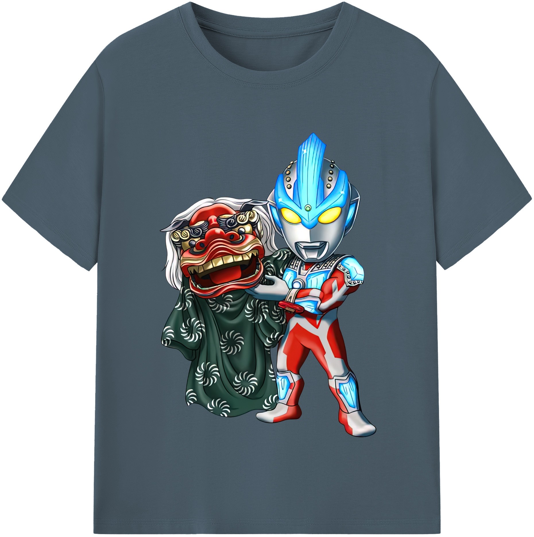 （画像用） ウルトラマン Ultraman 綿100％半袖Tシャツ（フロントプリント）